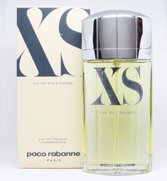 PACO RABANNE- XS EXCESS POUR HOMME  Eau de Toilette Spray 100 ml-NEU-OVP VINTAGE!